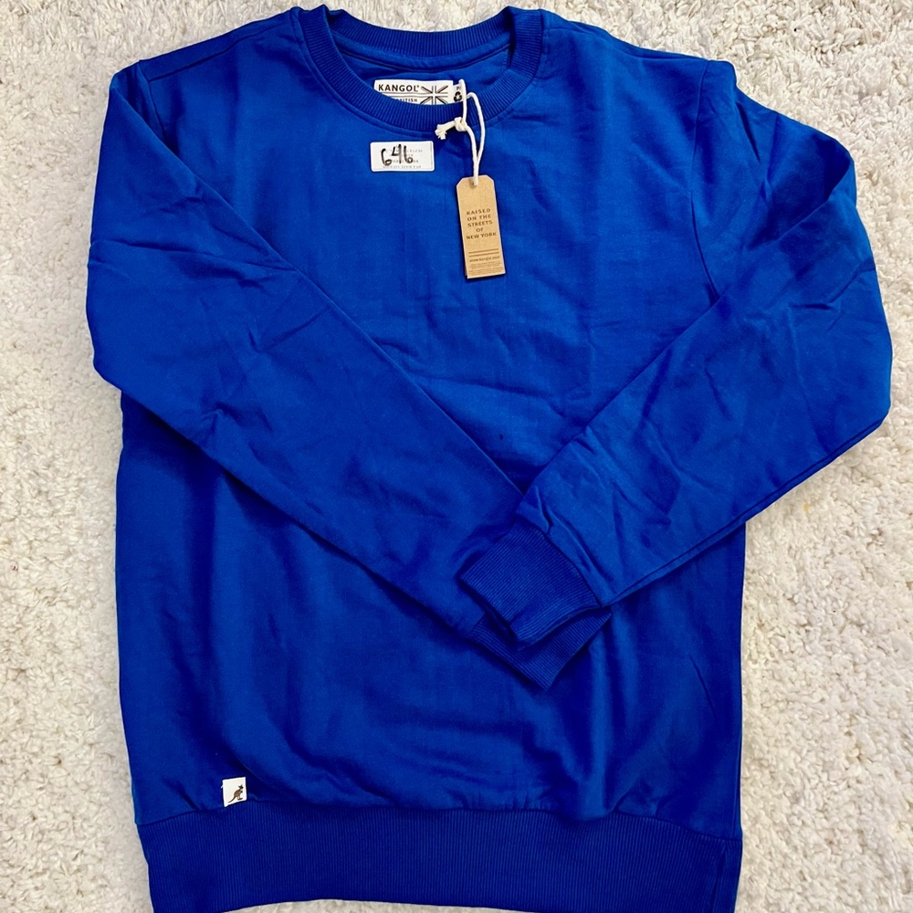 Kangol Vibrant Blue Crewneck Sweatshirt